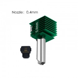 ANTINSKY Tungsten Nozzle for Bambu Lab A1 and A2 Series