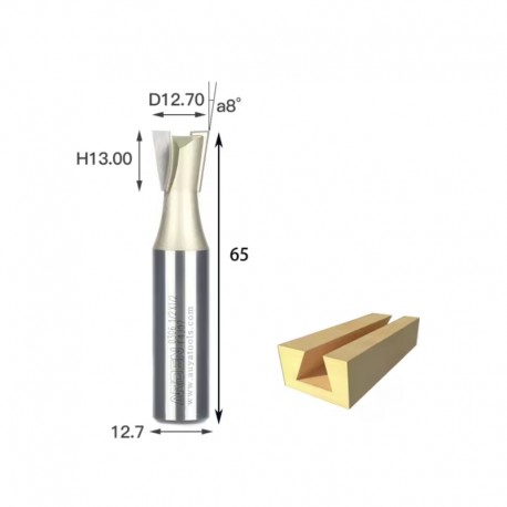 ARDEN 0306 Dovetail CNC Bit