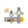 ARDEN 0209 45° Chamfer Router Bit (with Bearing)