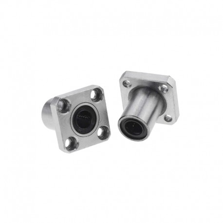 6mm Short Square Flange Linear Bearing - LMK6UU