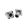 6mm Short Square Flange Linear Bearing - LMK6UU