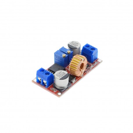 XL4015 5A Step Down Adjustable Converter Module DC-DC Power Supply Buck Converter Lithium Charger (Red, Screw terminal version)