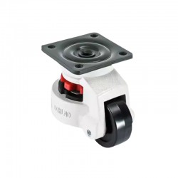 GD-60F Level Adjustable Flat Foma Wheels Casters 250kg 50mm