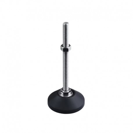 Adjustable Levelling Fixed Foot Leg D60xM12x100mm