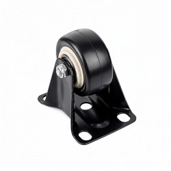 Flat Castor Wheel 50mm Black