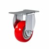 Flat Castor Wheel 75mm Red