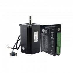 Leadshine NEMA 34 8Nm 86HSM80-E1 (Shaft 14mm Key) Closed Loop Stepper Motor with CL86C Driver (8m Cable)