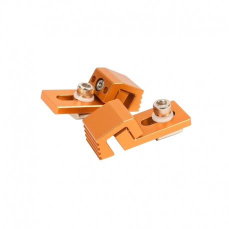 Tiger Claw Side Pressure Aluminum T Slot Clamp for Industrial CNC Router Table 2pcs Set