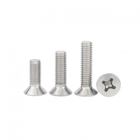 M3 Stainless Steel Phillips Head Countersunk CSK Screw