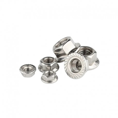 M6 Flange Stainless Steel Hex Nut