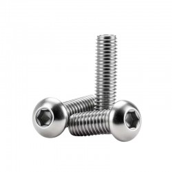 M6 Stainless Steel Hex Button Head Cap Screw Allen Bolt