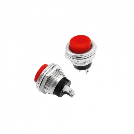 DS-212 Industrial Push Button Red Metal