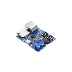 MP3 Player Decoder Module with 2W Amp Buttons USB