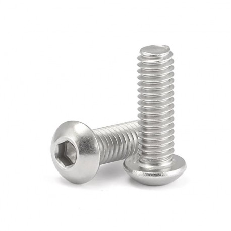 Button Head Socket Cap Screw Bolt M5 20mm