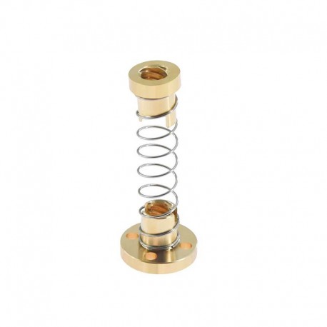 T8 Anti Backlash Spring Loaded Nut (Lead 8mm)