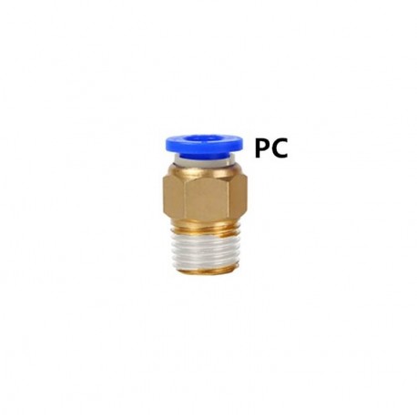 Pneumatic PC Straight Thread Connector