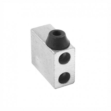 Hard Limit Collision Block for CNC Router (Black Rubber Small)