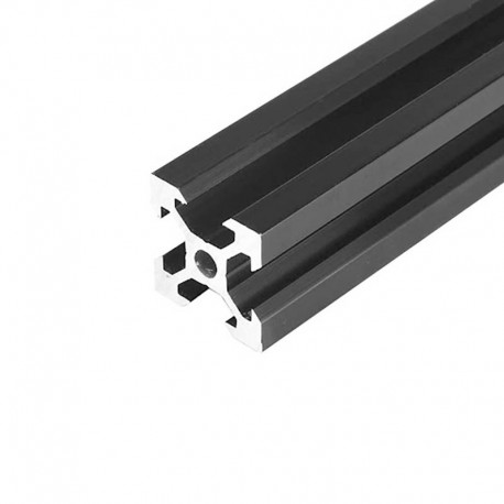 2020 V Slot Aluminium Extrusion Profile Black 1m