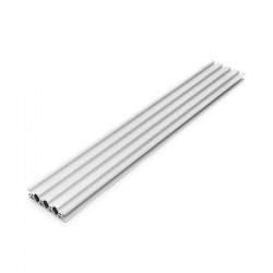 2080 V Slot Aluminium Extrusion Profile Silver