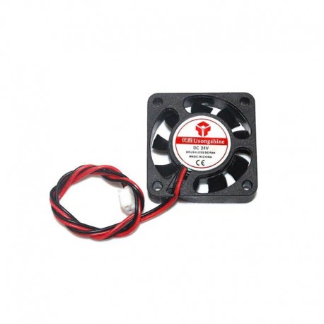 4010 Axial Fan 40x40x10mm (Red-Black short wire) 12V 24V