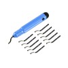 3D Print Trimming Deburring Knife with 10pcs Blade Kit