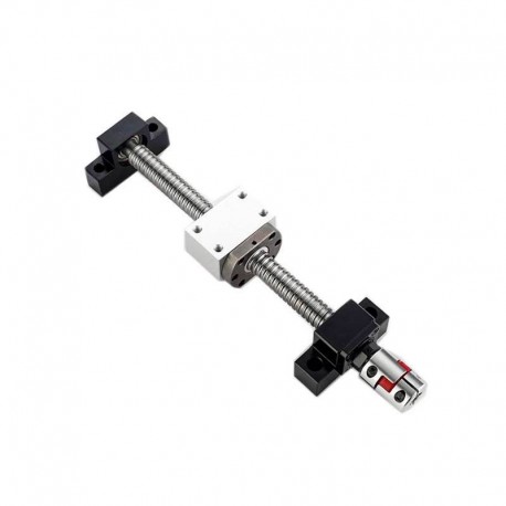 SFU2010 500mm Ball Screw Kit (Ball + Nut + Support + Coupling + BKBF)