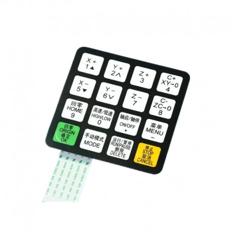 Keypad for RichAuto A11 3 Axis DSP CNC Controller