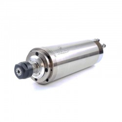 HQD 3.2KW Water Cooled Spindle 220V 12A 400Hz 24000rpm 100x265mm ER20A 4 Steel Bearing (Model: GDZ-24-1B)