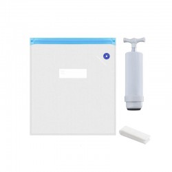 Filament Storage Vacuum Sealing 10pcs Bags and 1pcs Manual Pump Kit - Type A