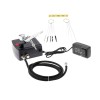 0.2mm Gravity Feed Dual Action Airbrush Paint Spray Gun Full Kit with T-100 Mini Air Compressor