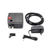 0.2mm Gravity Feed Dual Action Airbrush Paint Spray Gun Full Kit with T-100 Mini Air Compressor