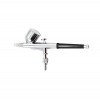 0.2mm Gravity Feed Dual Action Airbrush Paint Spray Gun Full Kit with T-100 Mini Air Compressor