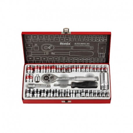 Ronix RH-2641 Socket Set 40pcs