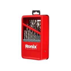 Ronix RH-5582 HSS Twist Drill Bit 25pcs Set 1-13 mm