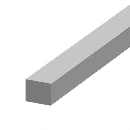 25x30mm Flat Solid Aluminium Bar 1m