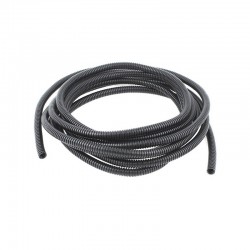 Flexible Corrugated Conduit Pipe Hose Tube Black 10mm 1m