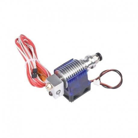 E3D V6 J-Head Remote Hotend 1.75mm with Heater Thermistor Fan Nozzle Kit