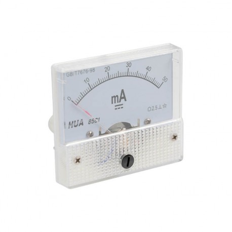 HUA 85C1 50mA Ammeter for CO2 Laser Engraving Cutting Machine