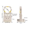 80mm Tall Tube Holder Support Mount for CO2 Laser Engraving Cutting Machine