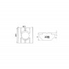 M5 Square Type Slide in T Slot Nut for 20 Aluminium Extrusion (Basic Quality)