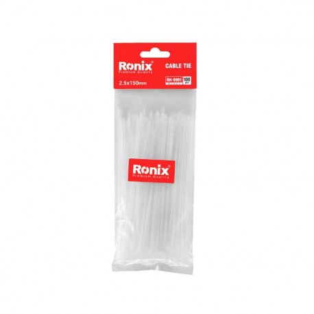 Ronix RH-9991 2.5x150mm Cable Tie 100pcs Packet