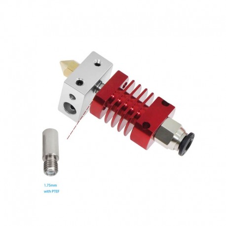 MK8 J-Head 1.75mm (PTFE Inner) All Metal Hotend with Nozzle Kit