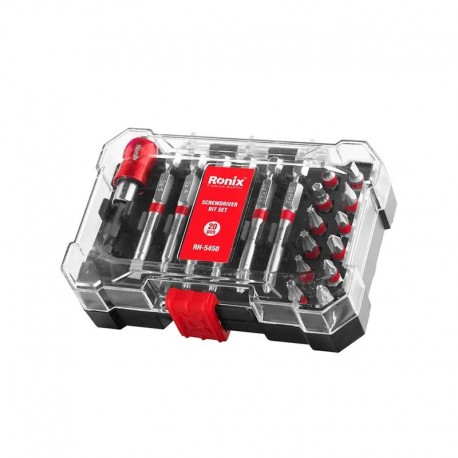 Ronix RH-5450 Screwdriver Bit 19pcs Set