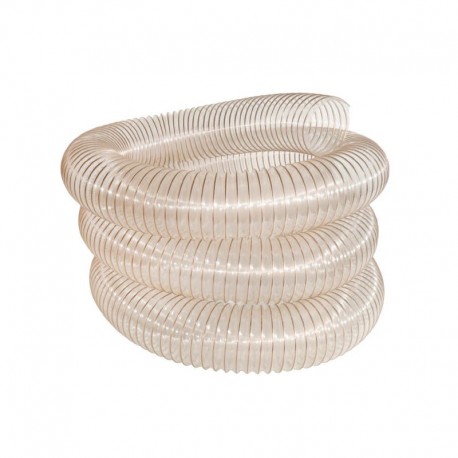 100mm 3m PU Exhaust Pipe Hose Flexible Duct for CNC Router Engraving Machines