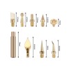 Soldering Iron Brass Tip 9pcs Set for 3D Print Finishing
