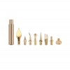Soldering Iron Brass Tip 9pcs Set for 3D Print Finishing
