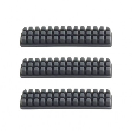 Bambu Lab Compatible Nozzle Wiper Cleaning Silicone Brush 3pcs Set for A1