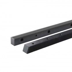 Helical Rack 1.25mm 25x22mm 1400mm (Black)