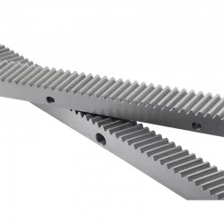 Helical Rack 1.25mm 25x22mm 671mm (Silver)