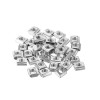 M5 Square Type Slide in T Slot Nut for 20 Aluminium Extrusion (Basic Quality)